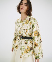 SCARF FLOWER RIBBON TOPS