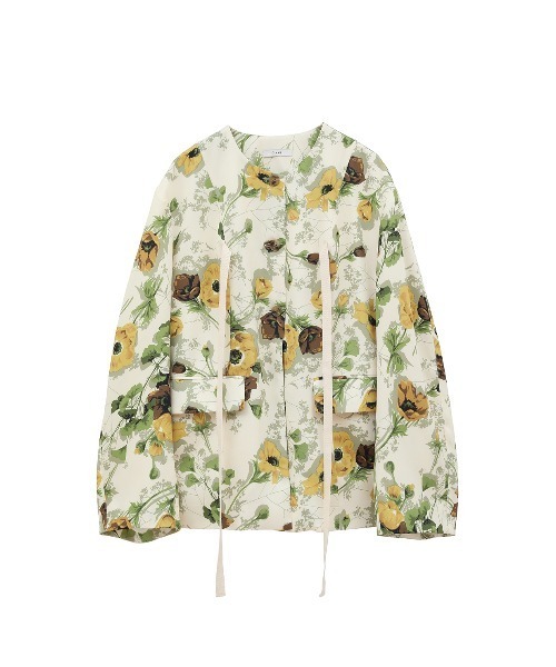 CLANE(クラネ)の「SCARF FLOWER RIBBON TOPS(その他トップス・レディース・アイボリー/ネイビー・1/2)」の11枚目の写真
