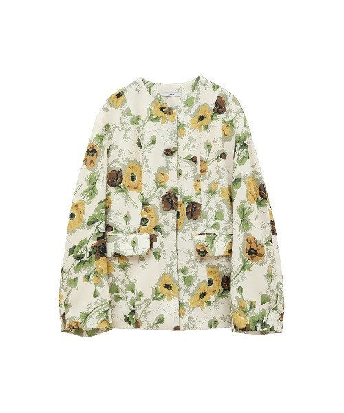 CLANE(クラネ)の「SCARF FLOWER RIBBON TOPS(その他トップス・レディース・アイボリー/ネイビー・1/2)」の13枚目の写真