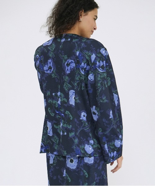 セール】SCARF FLOWER RIBBON TOPS（その他トップス）｜CLANE（クラネ