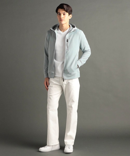 MONSIEUR NICOLE（ムッシュニコル）の「ストレッチデニム ワイドパンツ（デニムパンツ・メンズ・ホワイト/ライトブルー/インディゴブルー・LARGE/MEDIUM/SMALL）」の4枚目の写真