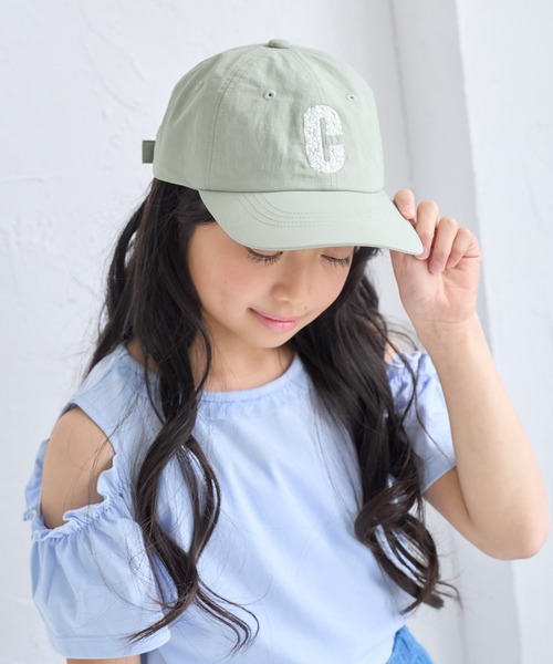 ROPE' PICNIC（ロペピクニック）の「【KIDS/キッズ】【Champion/チャンピオン別注】フラワーロゴキャップ/リンクコーデ（キャップ・キッズ・ブラック/ブルー系その他6・FREE）」の5枚目の写真