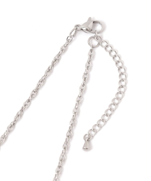 GLOBAL WORK（グローバルワーク）の「ステンレスロングチェーンネックレス/321098（ネックレス・レディース・シルバー系その他/シルバー/ゴールド系その他2/ゴールド系その他・FREE）」の6枚目の写真