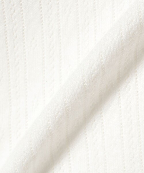 Ray BEAMS（レイビームス）の「ハリヌキ テレコ フレンチ パフスリーブ Tシャツ（Tシャツ/カットソー・レディース・サックスブルー/ホワイト・ONE SIZE）」の16枚目の写真