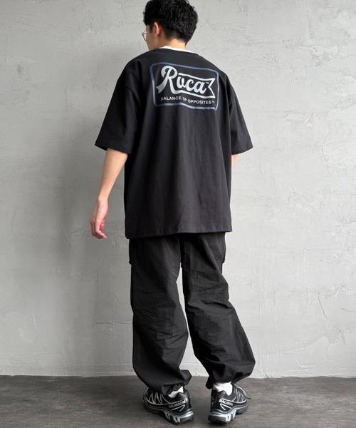 【RVCA】バックプリント Tシャツ★レアなトレンドアイテム♪ セール】[RVCA/ルーカ] REDIATE バックプリントロンT（Tシャツ