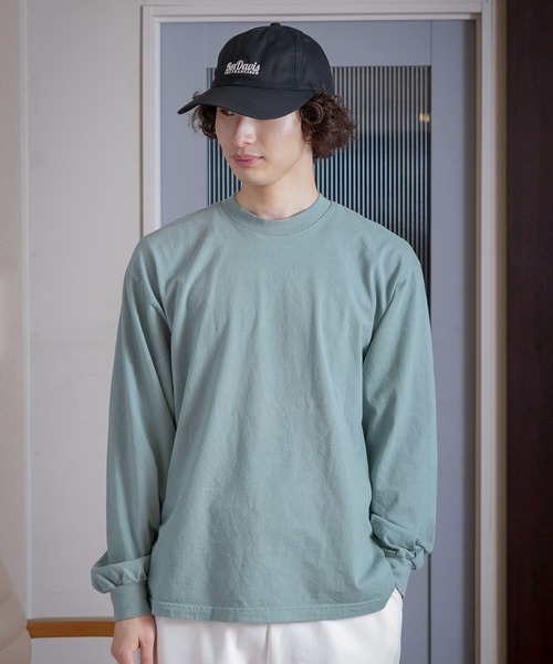 BEN DAVIS(ベンデイビス)の「【BEN DAVIS/ベンデイビス】【つば広・小顔効果】ワイドブリムキャップ UVカット対応 紫外線対策 刺繍ロゴ(キャップ・メンズ・ブラック/ベージュ・FREE)」の3枚目の写真