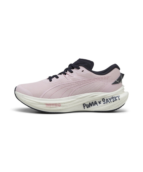 PUMA(プーマ)の「PUMA プーマ メンズ PUMA x SAYSKY ディヴィエイト ニトロ 3 ランニングシューズ(スニーカー・メンズ・ローズ・26.5cm/27.0cm/26.0cm/25.0cm/25.5cm/29.0cm/28.5cm/27.5cm/28.0cm)」の4枚目の写真