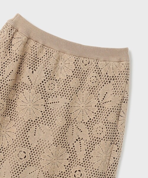 セール】クロシュ刺繍スカート（スカート）｜GRACE CONTINENTAL