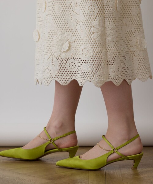 セール】クロシュ刺繍スカート（スカート）｜GRACE CONTINENTAL