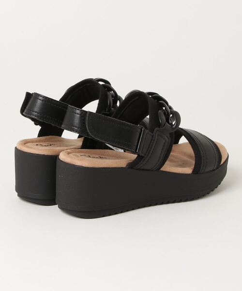 セール】Wrenly Eve / レンリーイヴ（ブラック/ブラック）（サンダル