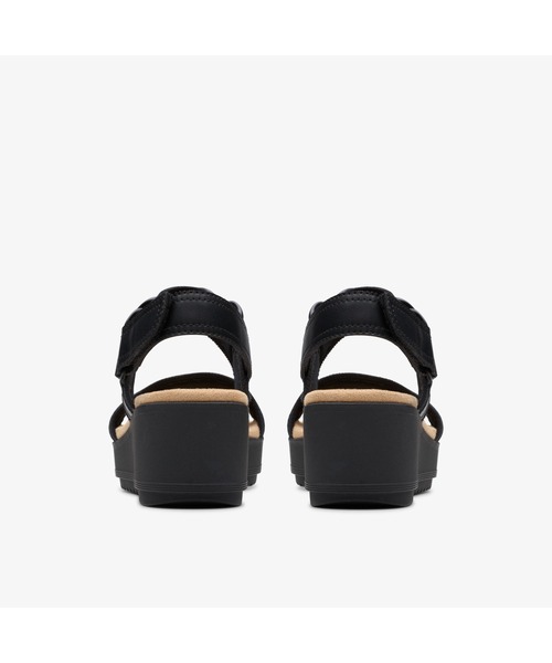 Clarks（クラークス）の「Wrenly Eve / レンリーイヴ（ブラック/ブラック）（サンダル・レディース・ブラック・UK3.5/UK4/UK4.5/UK5/UK5.5/UK6/UK3）」の5枚目の写真