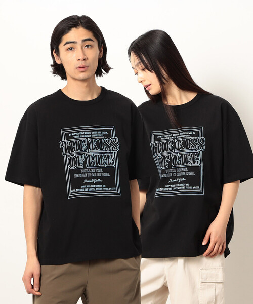 セール】メッセージ刺繍半袖Tシャツ（Tシャツ/カットソー