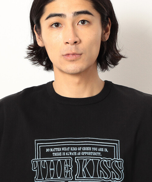 セール】メッセージ刺繍半袖Tシャツ（Tシャツ/カットソー