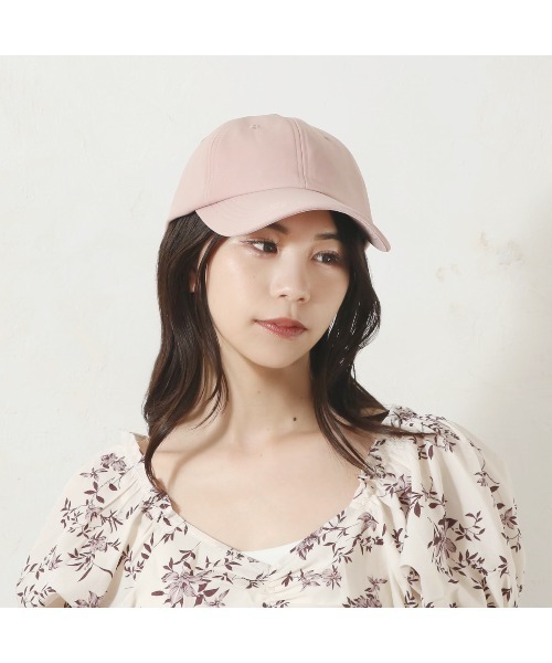 polka polka（ポルカポルカ）の「polka polka　ロングブリムキャップ　SDI（キャップ・レディース・アイボリー/ブラック/ベージュ・FREE）」の4枚目の写真