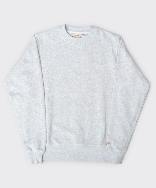 Goodwear（グッドウェア）の「USAコットン 裏毛（裏パイル） クルーネック スウェットトレーナー レギュラーシルエット（スウェット・メンズ・チャコール/グレー/ブラック/グレイッシュベージュ・M/L/XL）」の6枚目の写真