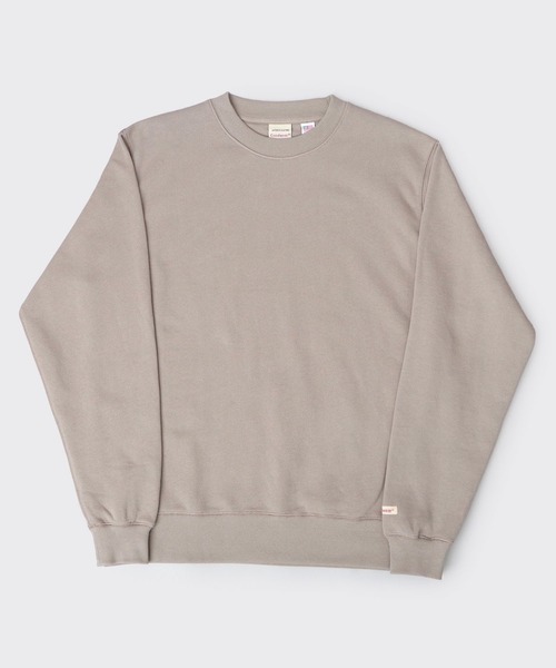 Goodwear（グッドウェア）の「USAコットン 裏毛（裏パイル） クルーネック スウェットトレーナー レギュラーシルエット（スウェット・メンズ・チャコール/グレー/ブラック/グレイッシュベージュ・M/L/XL）」の8枚目の写真