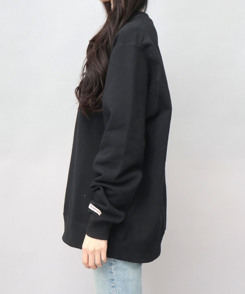 Goodwear（グッドウェア）の「USAコットン 裏毛（裏パイル） クルーネック スウェットトレーナー レギュラーシルエット（スウェット・メンズ・チャコール/グレー/ブラック/グレイッシュベージュ・M/L/XL）」の18枚目の写真