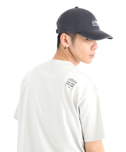 Manhattan Portage(マンハッタンポーテージ)の「Manhattan Portage/マンハッタンポーテージ キャップ WASHED TWILL 6P CAP MP319(キャップ・メンズ・ベージュ/ブラック/チャコール/ブラウン/ブラック×パープル・FREE)」の7枚目の写真