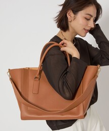【WEB限定】トラペーズ ワイドベルト トートバッグ / A4 / 通勤