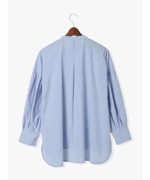 Te chichi（テチチ）の「【宮本茉由着用】フロントフリルブラウス（シャツ/ブラウス・レディース・ブルー/オフホワイト/サックスブルー・F）」の18枚目の写真