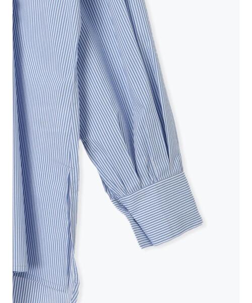 Te chichi（テチチ）の「【宮本茉由着用】フロントフリルブラウス（シャツ/ブラウス・レディース・ブルー/オフホワイト/サックスブルー・F）」の20枚目の写真