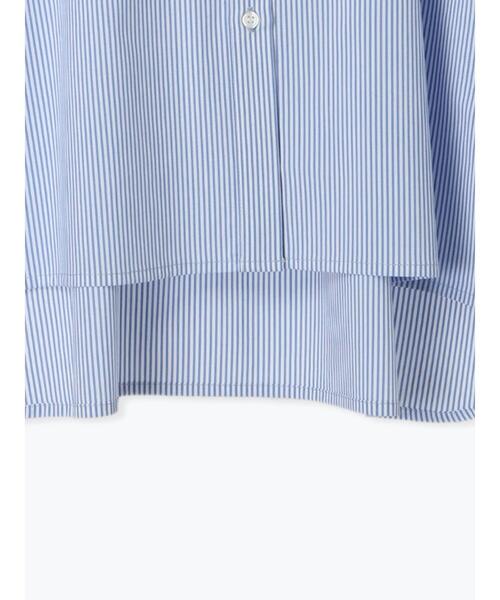 Te chichi（テチチ）の「【宮本茉由着用】フロントフリルブラウス（シャツ/ブラウス・レディース・ブルー/オフホワイト/サックスブルー・F）」の21枚目の写真