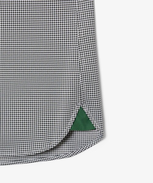 LACOSTE（ラコステ）の「消臭 速乾 UVカット マイクロチェック半袖シャツ（シャツ/ブラウス・メンズ・ブラック/サックスブルー/グレイッシュブルー・39/41/40/42）」の15枚目の写真