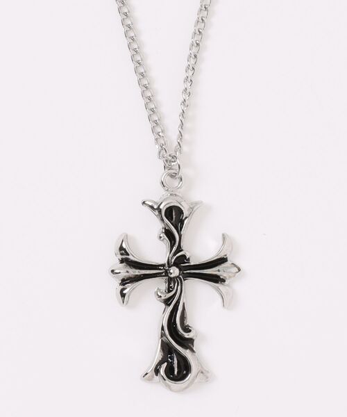 Figments（フィグメンツ）の「ニュアンスクロスネックレス（ネックレス・レディース・シルバー・FREE）」の4枚目の写真