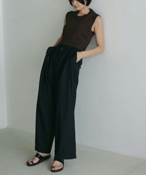 セール】anuke Mix Knit Vest 62510513（ベスト）｜anuke