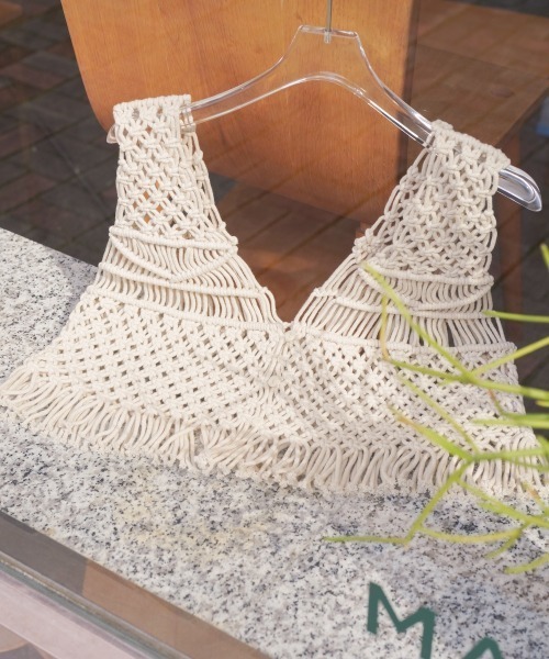 Bab(バブ)の「マクラメベスト(ベスト・レディース・B/A・FREE)」の14枚目の写真