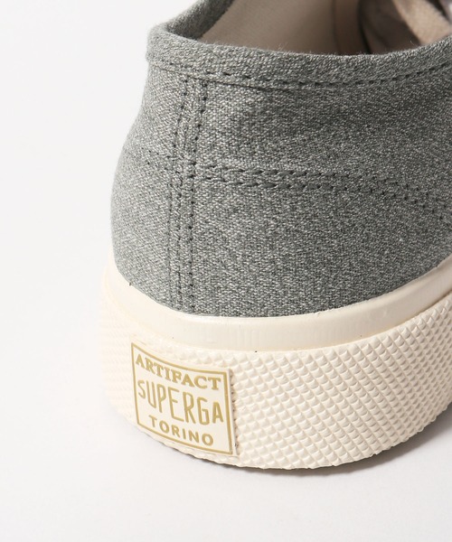 SUPERGA（スペルガ）の「SUPERGA/スペルガ SALT PEPPER スニーカー 夏服（スニーカー・メンズ・ベージュ/グレー・44/41/42/43）」の12枚目の写真