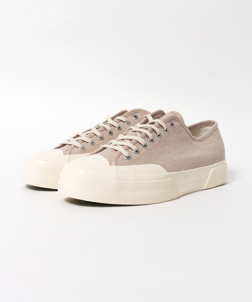 SUPERGA（スペルガ）の「SUPERGA/スペルガ SALT PEPPER スニーカー 夏服（スニーカー・メンズ・ベージュ/グレー・44/41/42/43）」の6枚目の写真