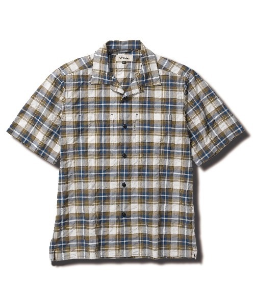 Foxfire(フォックスファイヤー)の「CシールドサーフェスCOC S/S(シャツ/ブラウス・メンズ・カーキ/ライトグリーン・S/M/L/XL)」の1枚目の写真