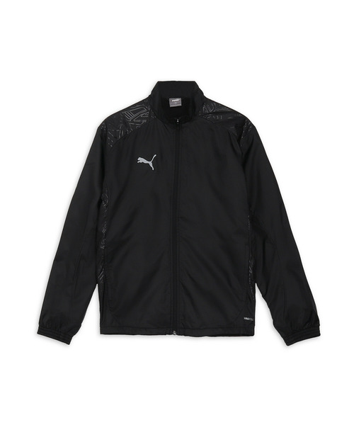 PUMA(プーマ)の「PUMA プーマ メンズ サッカー チームファイナル ウラトリコット ウーブンジ(ブルゾン・メンズ・ネイビー/ブラック・MEDIUM/SMALL/X-LARGE/LARGE)」の8枚目の写真