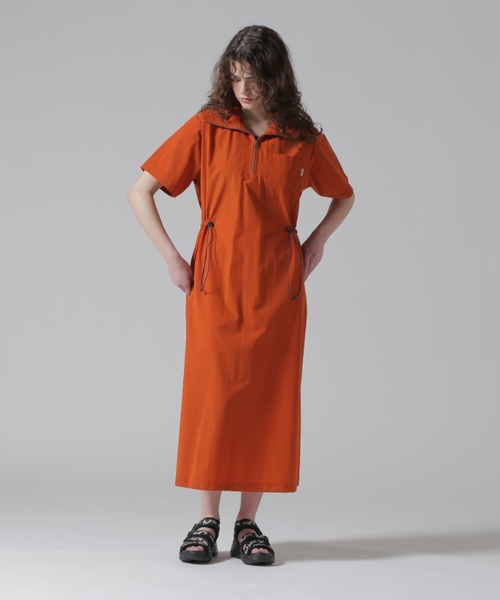 ワンワン 直営店限定》HALF ZIP ACTIVE ONE PIECE/ハーフジップ アクティブ