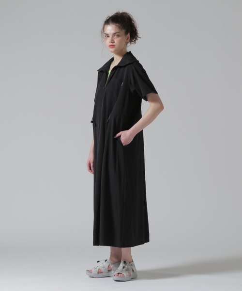 あひひ 直営店限定》HALF ZIP ACTIVE ONE PIECE/ハーフジップ アクティブ