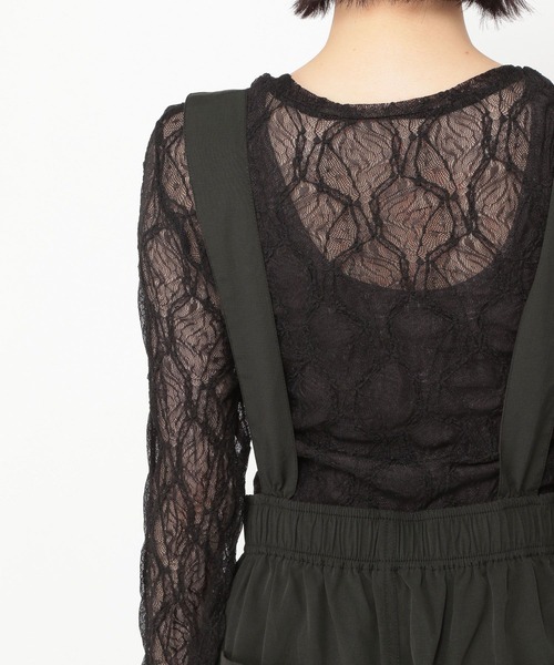 studio CLIP（スタディオクリップ）の「【daily CLIP】リップパラシュートパンツ（カーゴパンツ・レディース・ブラック/カーキ・FREE）」の22枚目の写真