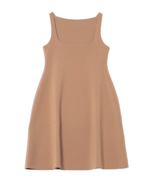 DRESSLAVE(ドレスレイブ)の「BIRROT / LAY3 HOURGLASS DRESS(スリーブレスショートワンピース)(ワンピース・レディース・グリーン/キャメル・36)」の2枚目の写真