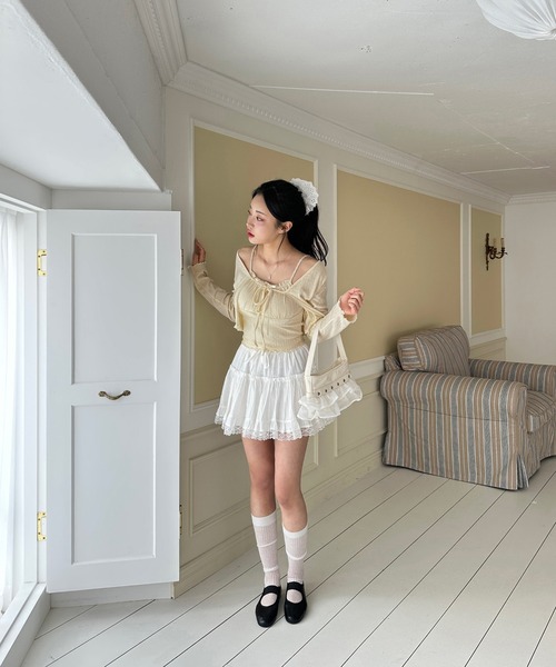 ラブリータンクトップ+ボレロカーディガンSET（カーディガン