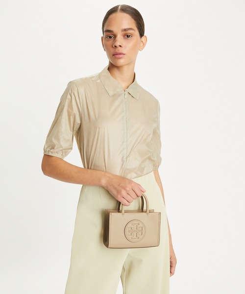 TORY BURCH(トリーバーチ)の「エラ バイオ ミニトート(ショルダーバッグ・レディース・ライトパープル/ブラウン・ONE SIZE)」の6枚目の写真