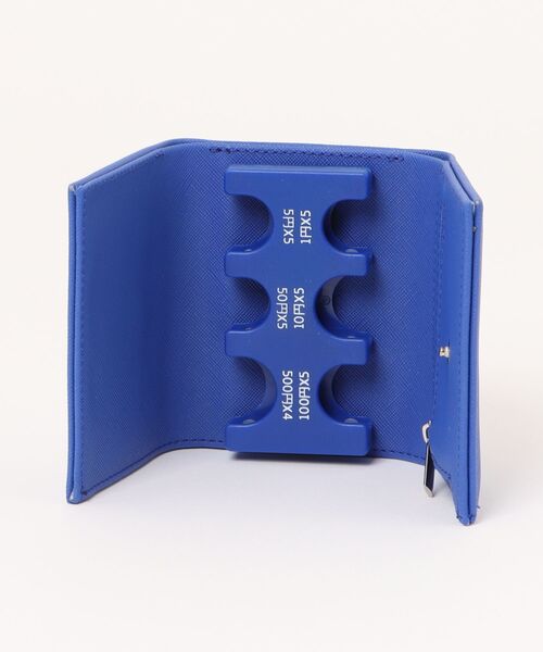 Burner（バーナー）の「【OKUOKU　0909】三つ折り 財布 コイン クリップ付き oku-wallet-728638082130-20（財布・レディース・ブルー/ピンク/ダークブラウン/ホワイト/パープル/ブラック/グレー/ブラウン/パープル系その他・FREE）」の17枚目の写真