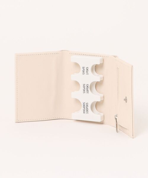 Burner（バーナー）の「【OKUOKU　0909】三つ折り 財布 コイン クリップ付き oku-wallet-728638082130-20（財布・レディース・ブルー/ピンク/ダークブラウン/ホワイト/パープル/ブラック/グレー/ブラウン/パープル系その他・FREE）」の21枚目の写真