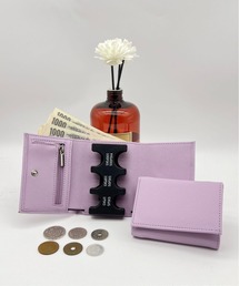 Burner（バーナー）の「【OKUOKU　0909】三つ折り 財布 コイン クリップ付き oku-wallet-728638082130-20（財布）」