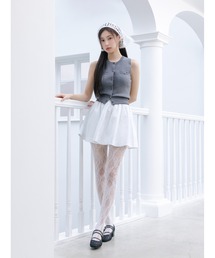 SNIDEL | Sustainableタフタミニスカショ(その他パンツ)