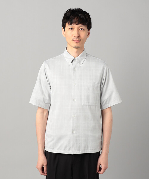 COMME CA MEN(コムサメン)の「〔IL PRINCIPE〕和歌山編み ジャージー ボタンダウンカラーシャツ(シャツ/ブラウス・メンズ・ブラック/ライトグレー/ホワイト・M/L)」の16枚目の写真