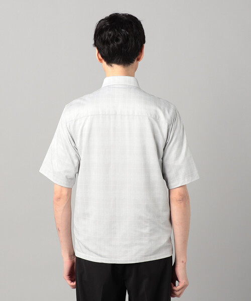 COMME CA MEN(コムサメン)の「〔IL PRINCIPE〕和歌山編み ジャージー ボタンダウンカラーシャツ(シャツ/ブラウス・メンズ・ブラック/ライトグレー/ホワイト・M/L)」の18枚目の写真