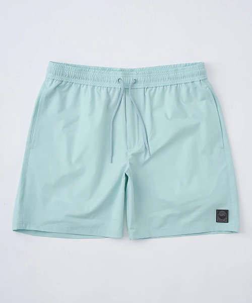 RVCA(ルーカ)の「RVCA メンズ 【UTILITY】 BLOCK SHORTS ショートパンツ 【2025年夏モデル】/ルーカウエストゴム撥水速乾塩素対応UVケア総柄サーフトランクス・ボードショーツ・バギーショーツ(水着)(その他パンツ・メンズ・ブラック/グレー系その他/キャメル/ブルー系その他・MEDIUM/SMALL/X-LARGE/LARGE)」の3枚目の写真