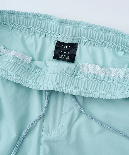 RVCA(ルーカ)の「RVCA メンズ 【UTILITY】 BLOCK SHORTS ショートパンツ 【2025年夏モデル】/ルーカウエストゴム撥水速乾塩素対応UVケア総柄サーフトランクス・ボードショーツ・バギーショーツ(水着)(その他パンツ・メンズ・ブラック/グレー系その他/キャメル/ブルー系その他・MEDIUM/SMALL/X-LARGE/LARGE)」の9枚目の写真