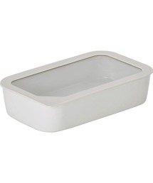 三京商会（サンキョウショウカイ）の「FIKAONE 陶磁器製食品保存容器1500ml 四角タイプ（キッチンツール）」