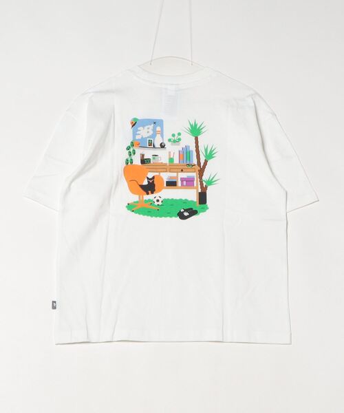 売れ筋商品|||ニューバランス Tシャツ レディース トップス DRAKE CEREAL ROOM - Print T-shirt - white New Balance X Drake Cereal ルームショートスリーブTシャツ（T